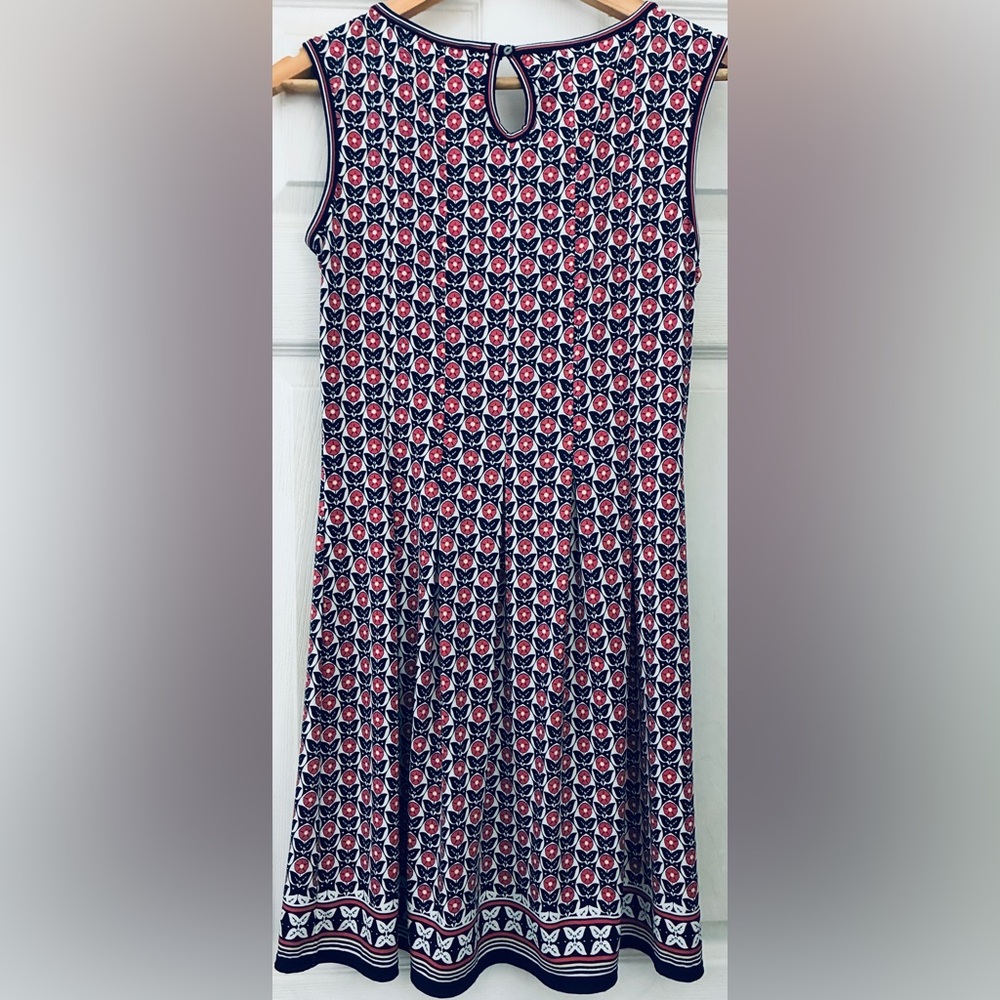 Max Studio Red and Black Patterned Mini Dress - image 8